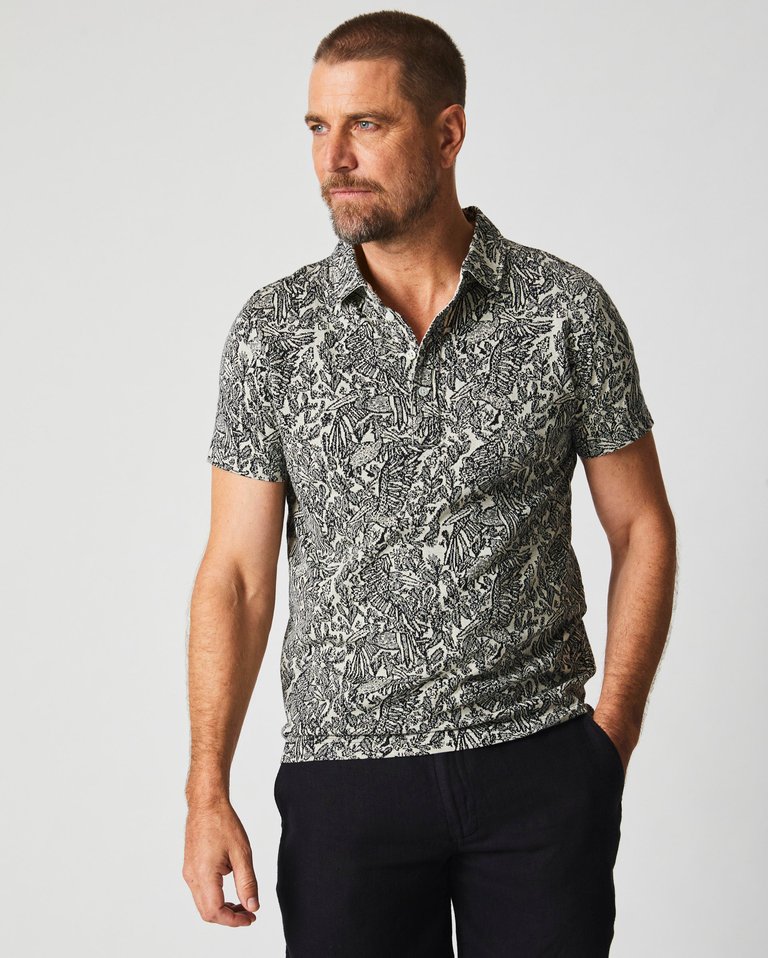 Pelican Jacquard Polo