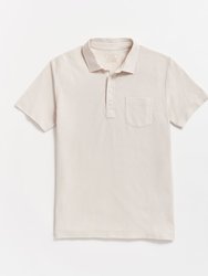 Pique Pensacola Polo T-Shirt - Natural - Natural