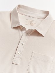 Pique Pensacola Polo T-Shirt - Natural