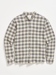 Shadow Plaid Seersucker Tuscumbia Shirt Button Down