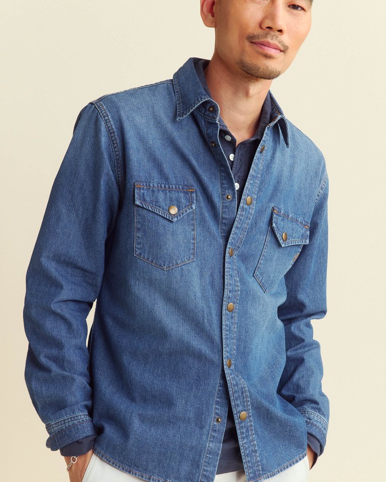 Shoals Denim Shirt - Light Indigo - Light Indigo