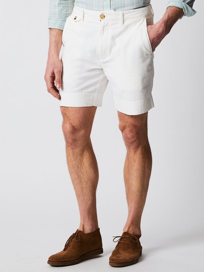 Billy Reid Slub Cotton Short - Tinted White product