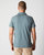 Stripe Pensacola Polo T-Shirt - Slate Green