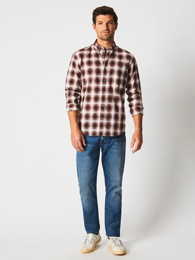 Billy Reid Textural Plaid Tuscumbia Shirt Button Down product