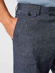 Twill Flat Front Trouser