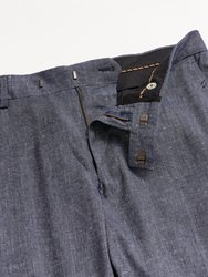 Twill Flat Front Trouser