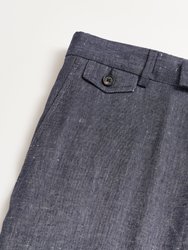 Twill Flat Front Trouser