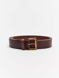 Uniform Leather Belt - Cognac