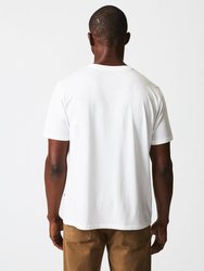 Washed Tee - White