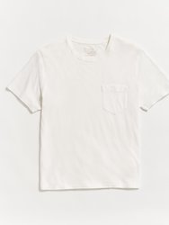 Washed Tee - White