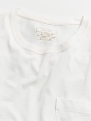 Washed Tee - White