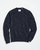 Weave Sweater Crewneck - Navy Marled