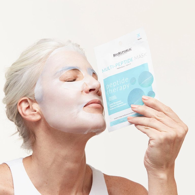 Peptide Therapy Biocellulose Sheet Mask