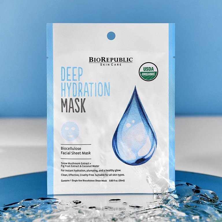Deep Hydration Organic Facial Sheet Mask