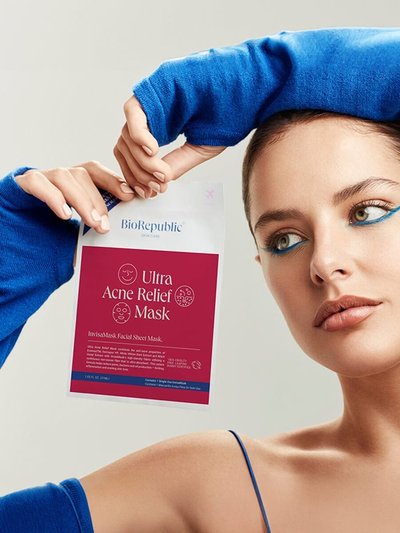 BioRepublic Skincare Ultra Acne Relief Invisa Mask product