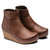 Ebba Leather Boots (Medium/Narrow) In Cognac - Cognac