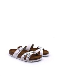 Franca Narrow Sandal - White