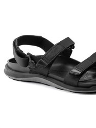 Kalahari Birko-Flor Sandal - Black