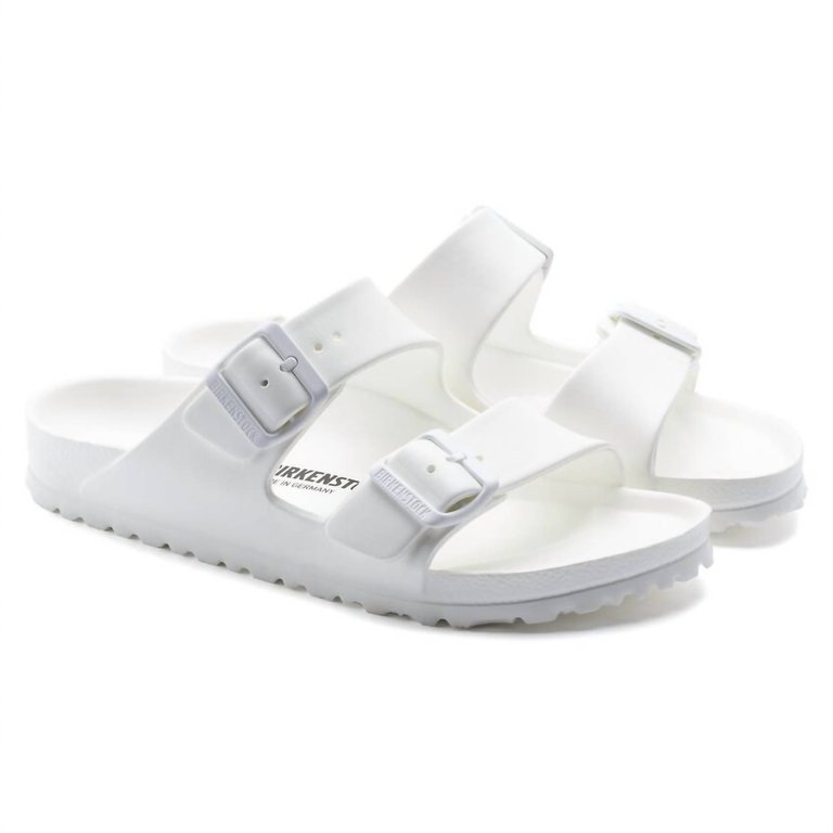 Men's Arizona Slippers In White - White