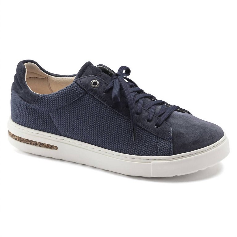 Unisex Bend Low Canvas/Suede Sneaker - Narrow Fit In Midnight - Midnight