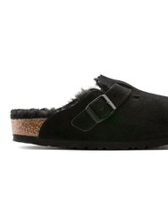 Unisex - Boston Shearling Clog In Black