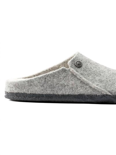 Birkenstock Unisex - Zermatt Shearling Wool Felt Slipper - Light Gray product