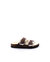 Women's Arizona Shearling Habana Oiled Leather Sandal - Narrow In Brown - Brown