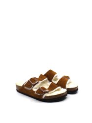 Women's Arizona Shearling Sandal In Mink