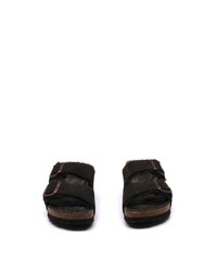 Women's Arizona Shearling Sandal - Narrow In Mocha