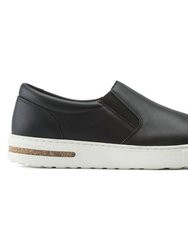 Women's Oswego Leather Slip On Shoe - Black