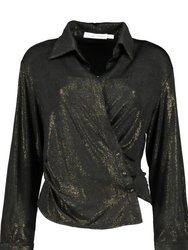 Beautility Wrap Shirt - Shimmer