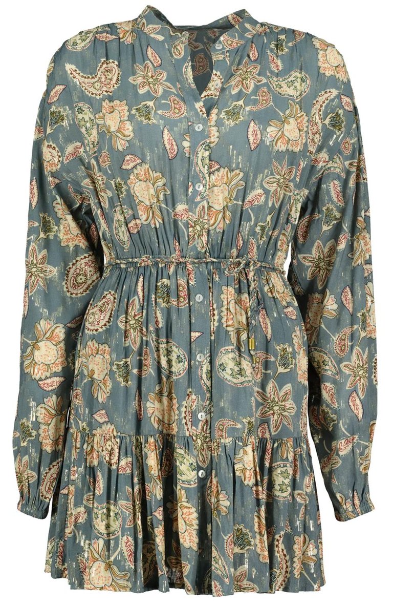 Cameron Tiered Dress - Paisley Print