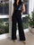 Dolan D-Ring Pant In Black - Black