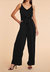 Patton Jumpsuit In Black - Black