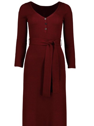 Bishop + Young Poetry In Motion Henley Sweater Dress product