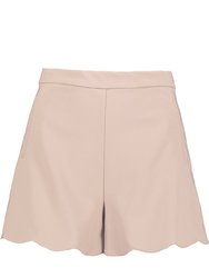 Scallop Edge Short - Divine