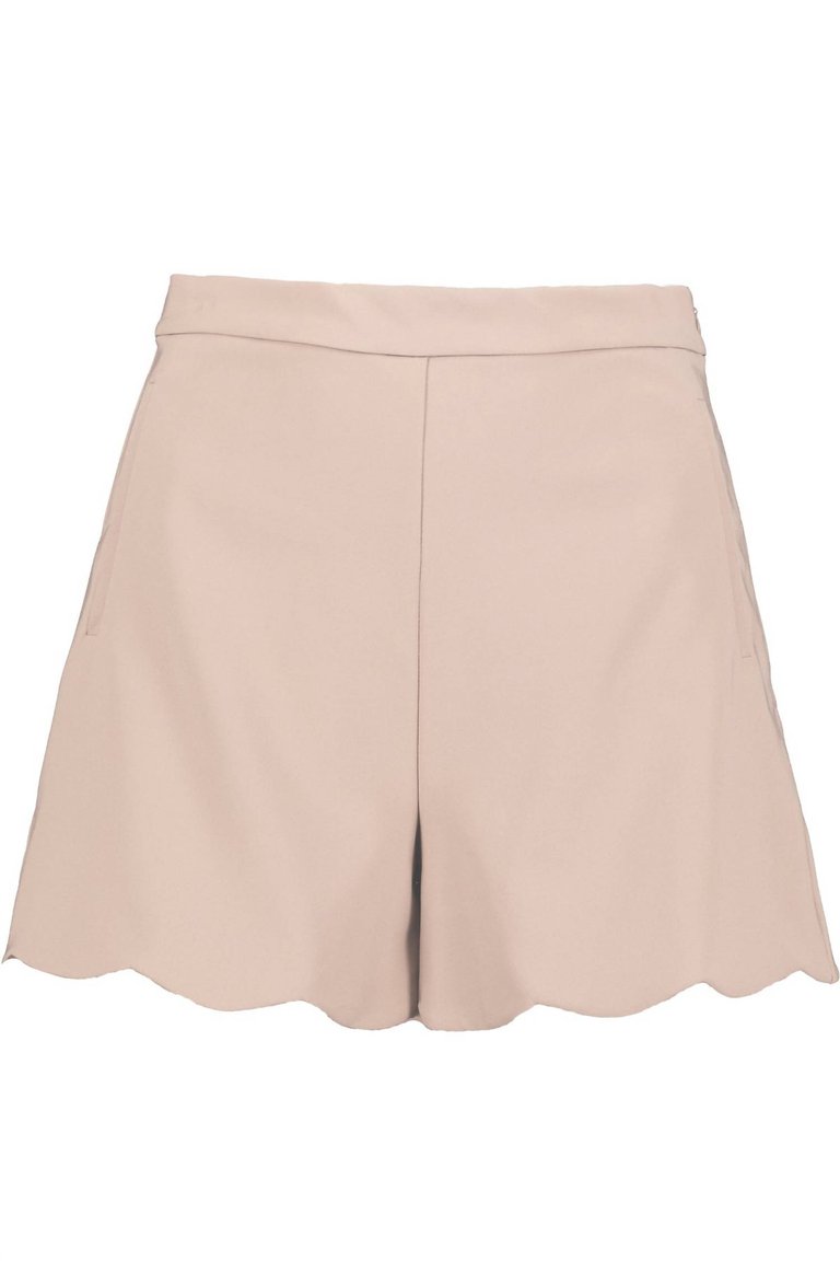 Scallop Edge Short - Divine