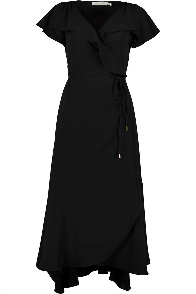 Tara Wrap Dress - Black