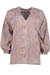 Zoe Smocked Blouse - Dusk Paisley