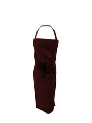 Jassz Bistro Bib Apron / Hospitality & Catering (Brown) (One Size) (One Size) - Brown