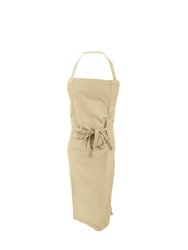 Jassz Bistro Bib Apron / Hospitality & Catering (Natural) (One Size) (One Size) - Natural