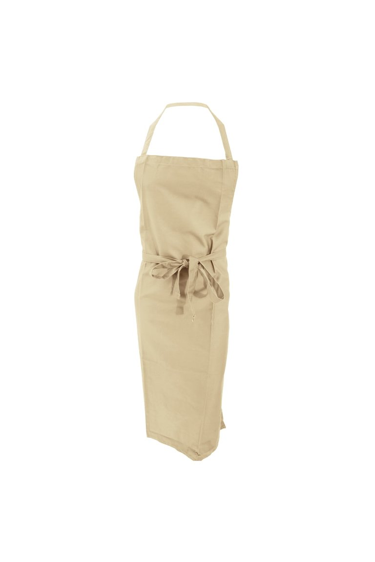 Jassz Bistro Bib Apron / Hospitality & Catering (Natural) (One Size) (One Size) - Natural