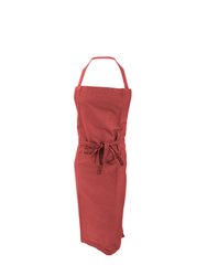 Jassz Bistro Bib Apron / Hospitality & Catering (Pack of 2) (Red) (One Size) (One Size) - Red