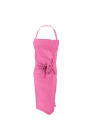 Jassz Bistro Bib Apron / Hospitality & Catering (Pink) (One Size) (One Size) - Pink