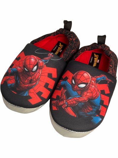 Black and White Spider-Man Kids Slippers product
