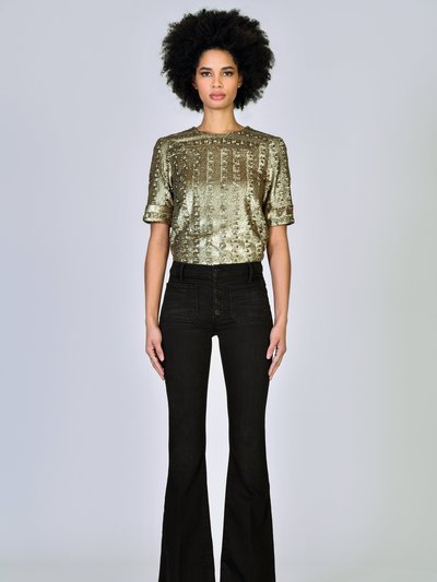Black Orchid Audrey Patch Pocket Flare - Kill The Lights product