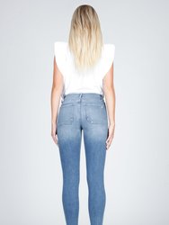 Ava Patch Pocket Skinny Jeans - Wasted Nights