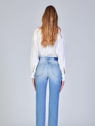 Brooke Straight Crop Jeans - Bring It On
