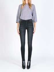 Gisele High Rise Skinny Jean - Raven - Raven