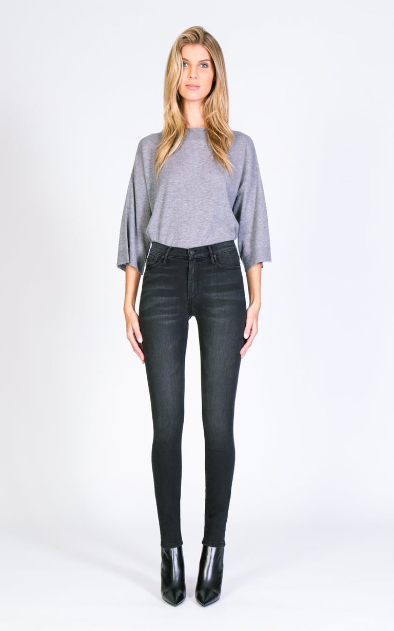 Gisele High Rise Skinny Jean - Raven - Raven